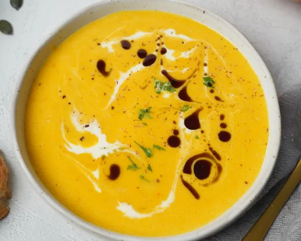 Kürbiscremesuppe