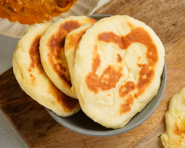 Naan-Brot