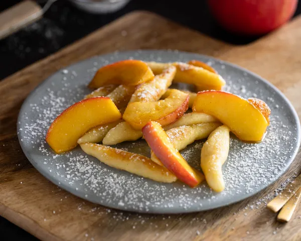 Schupfnudeln mit Apfel
