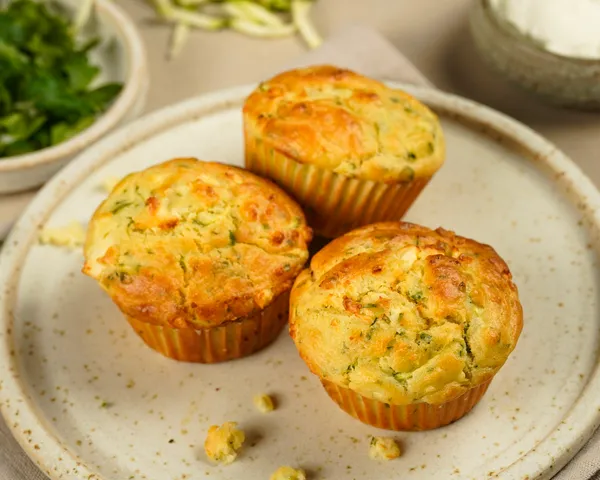 Zucchini-Muffins